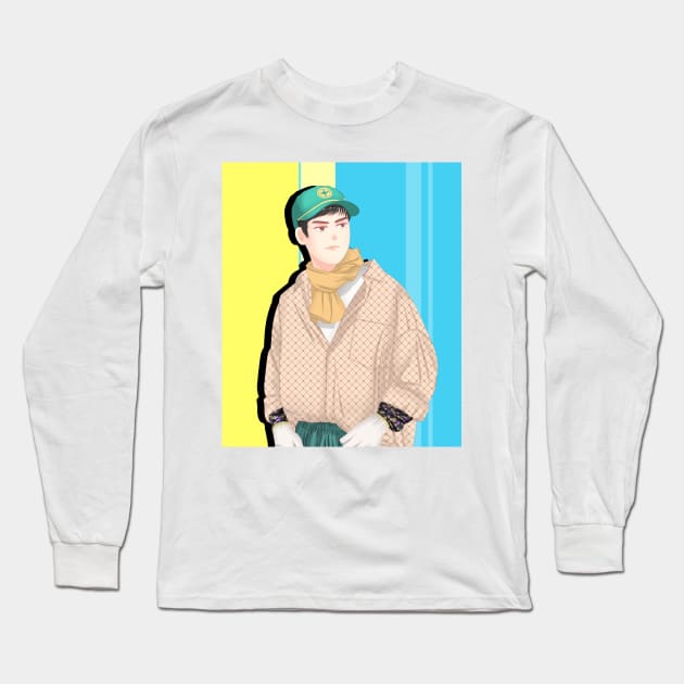 Taxi Driver II Long Sleeve T-Shirt by sokileri999